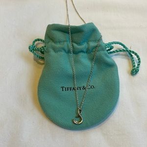 Tiffany alphabet “S” on a chain